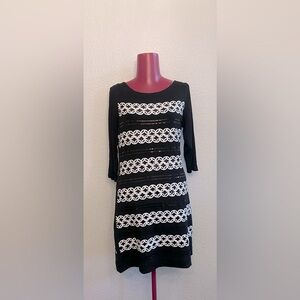 White House Black Market Elegant Black Top